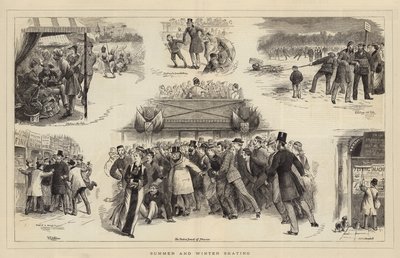 Summer and Winter Skating  by William Ralston